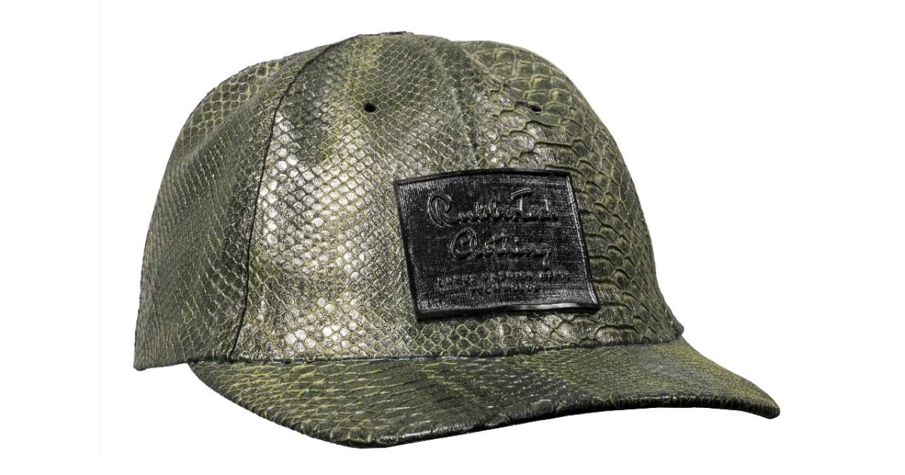 Baseball Cap - Snake 3D Struktur, PERFECT FIT, Latex Handmade Baseball Cap - Snake 3D Struktur, PERFECT FIT, Latex Handmade